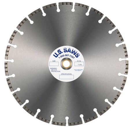 U.S.Saws 16" Concrete Blade STA16125